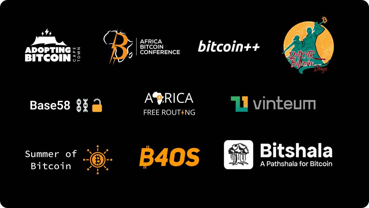 $1M+ awarded across 10 initiatives in the first round of 2025 Btrust grants, powering Bitcoin open-source development in the Global South.
